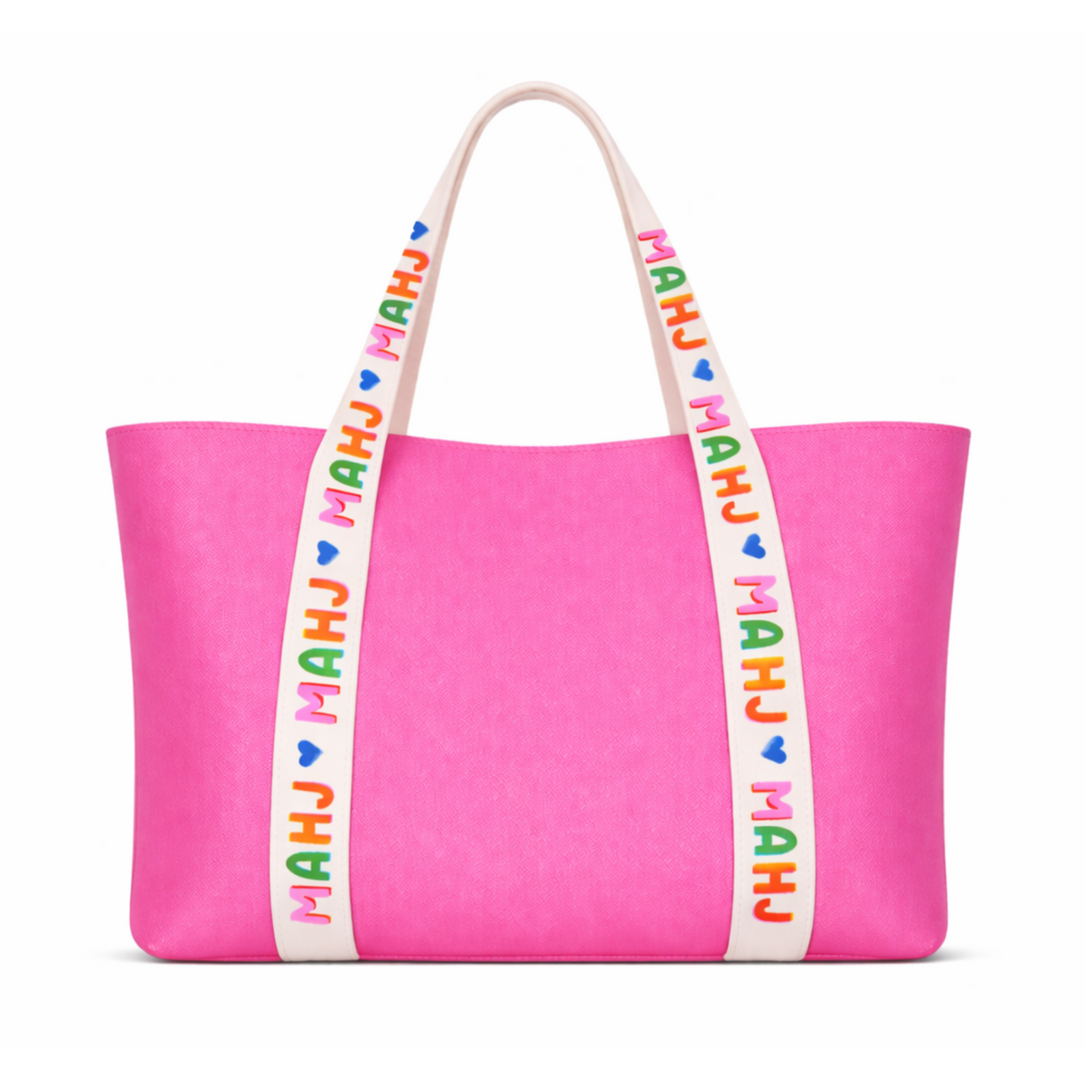 Mahjong Tote Bag Mahjong Tile Bag Leather | Pink