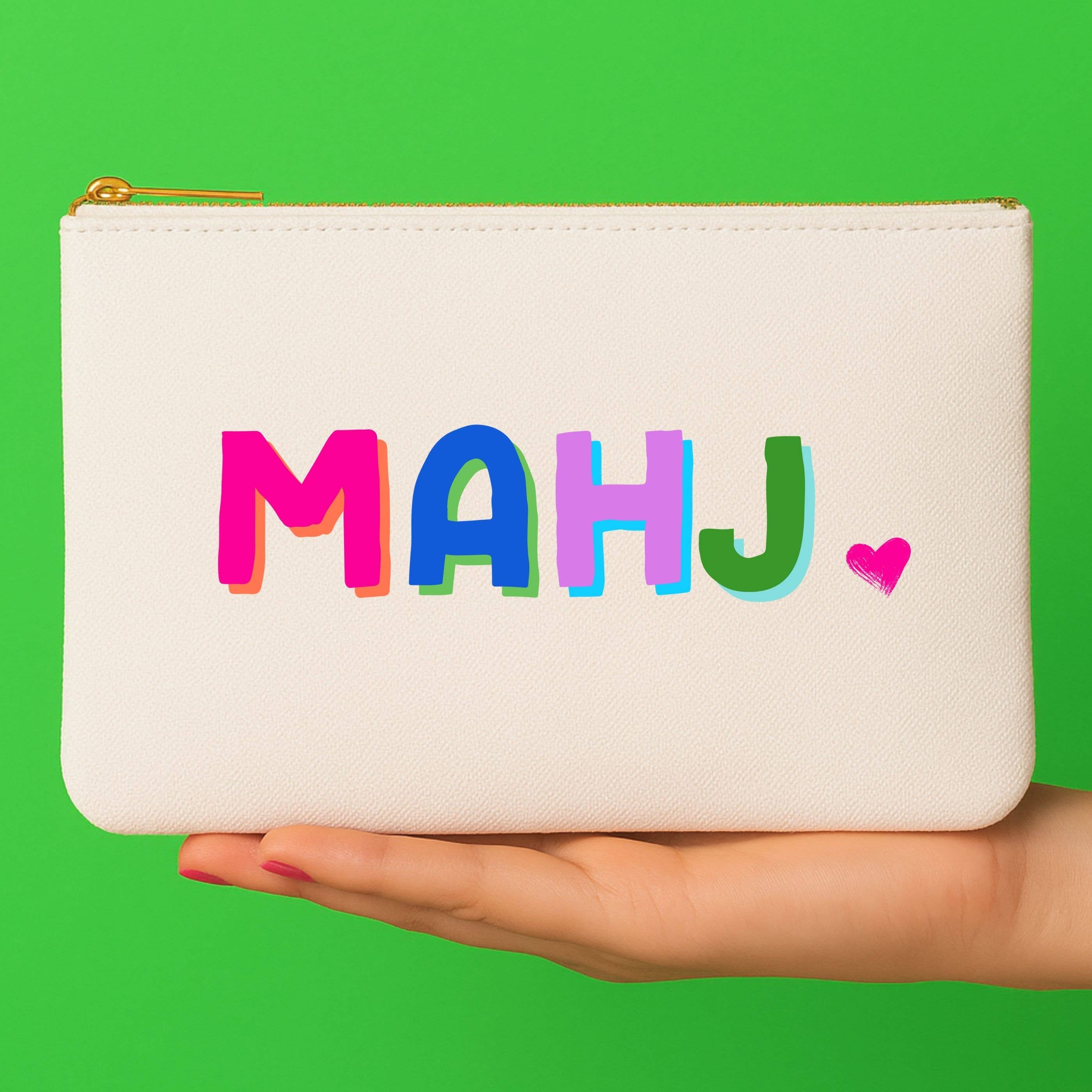 Mahjong Bag | Canvas mahjong gift