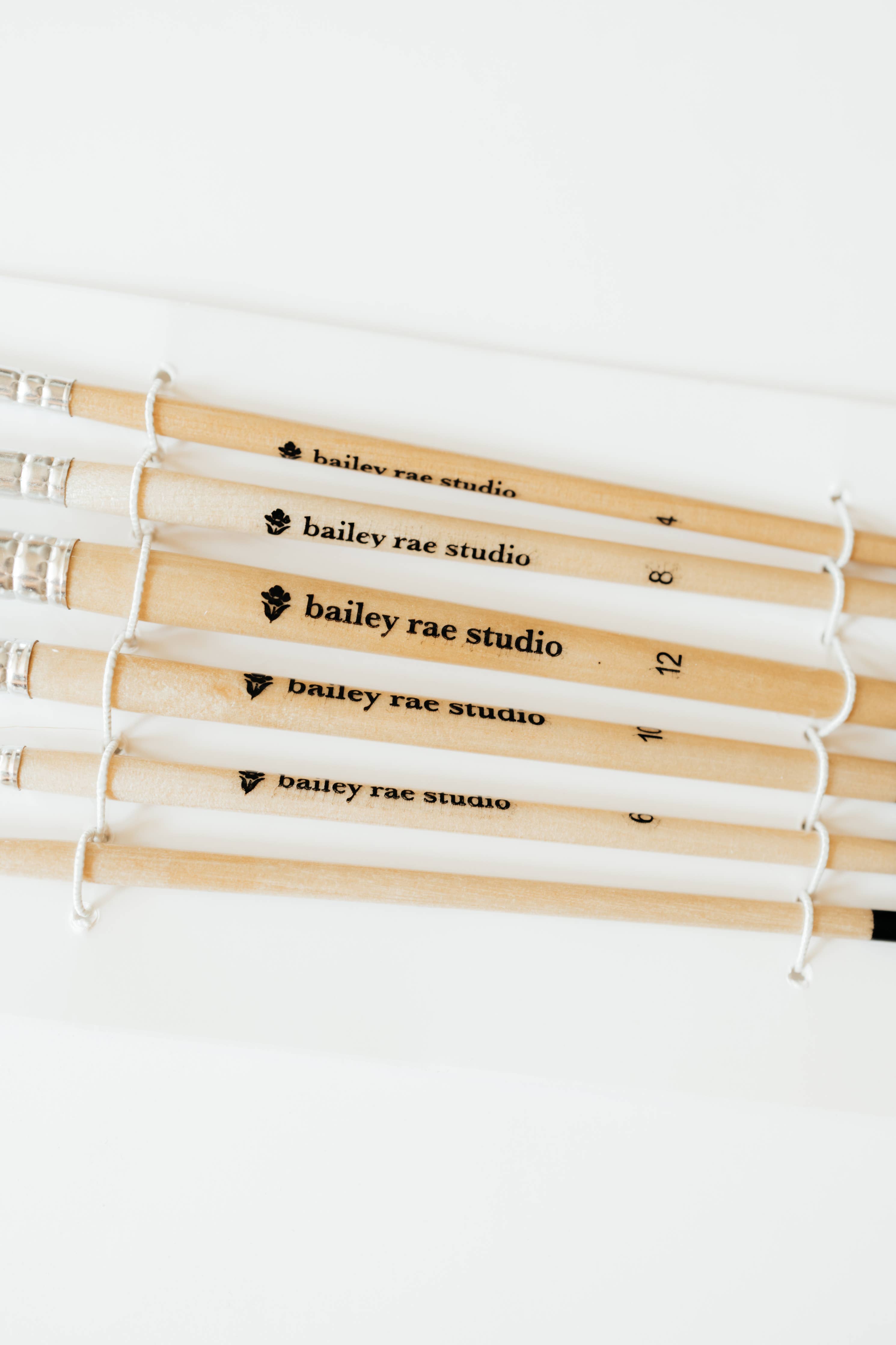 Round Tip Watercolor Brush Set -- 6 piece