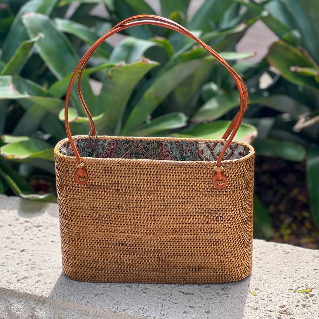 Ata Vine Tote Bag - small