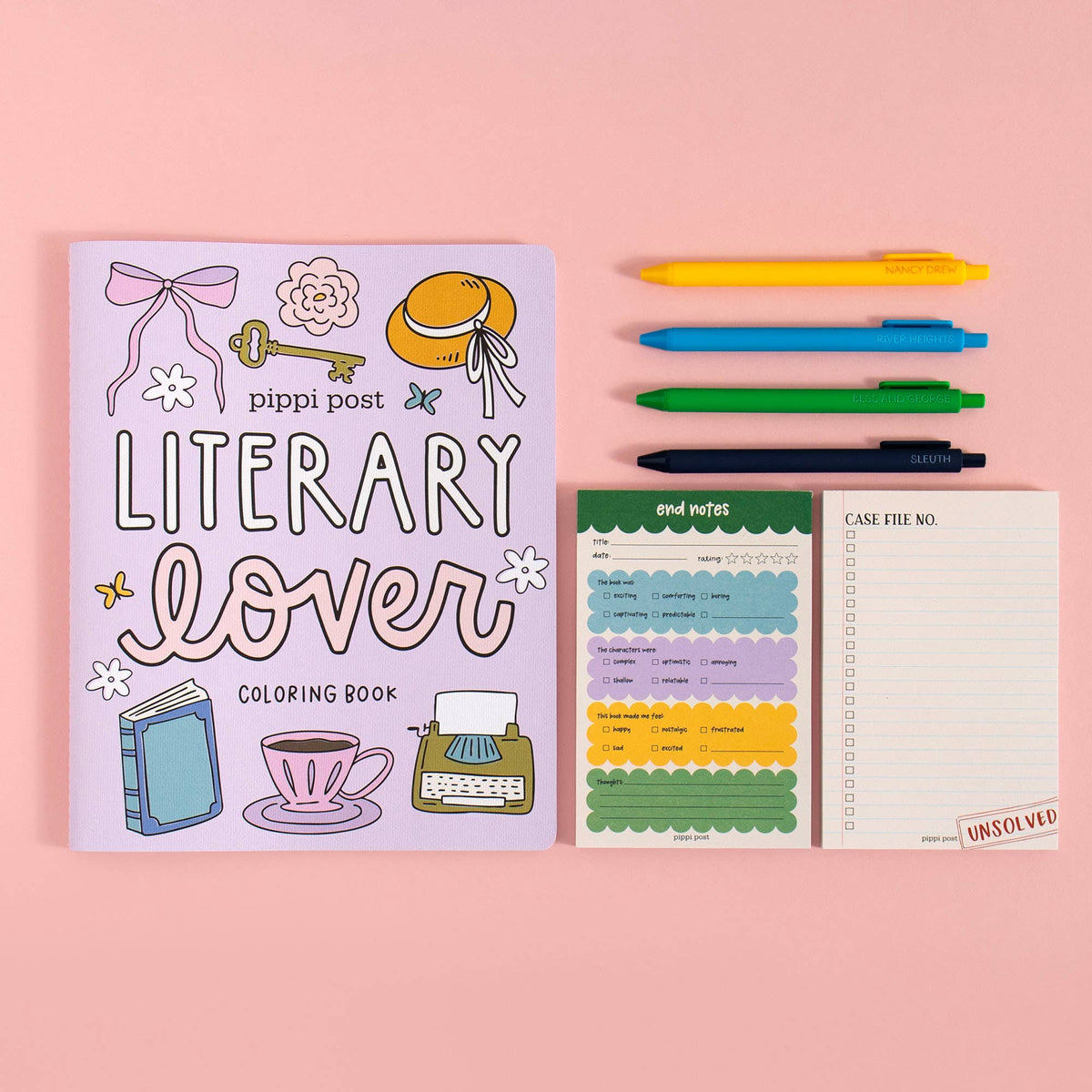 Literary Lover Coloring Book