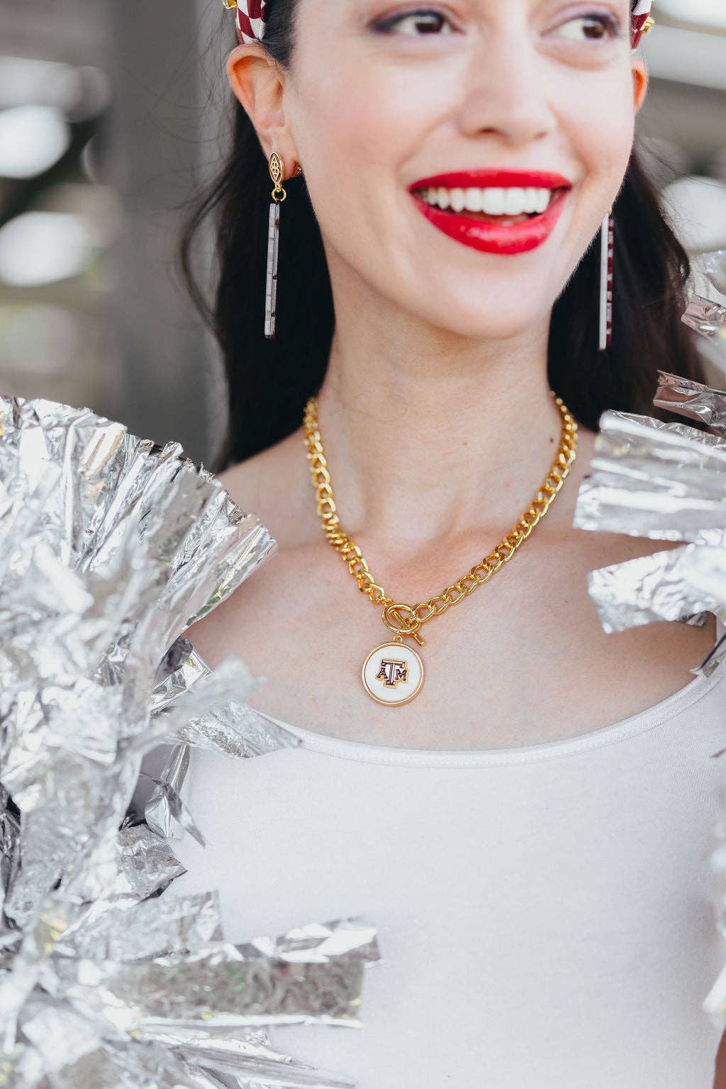 Texas A&M Logo Necklace