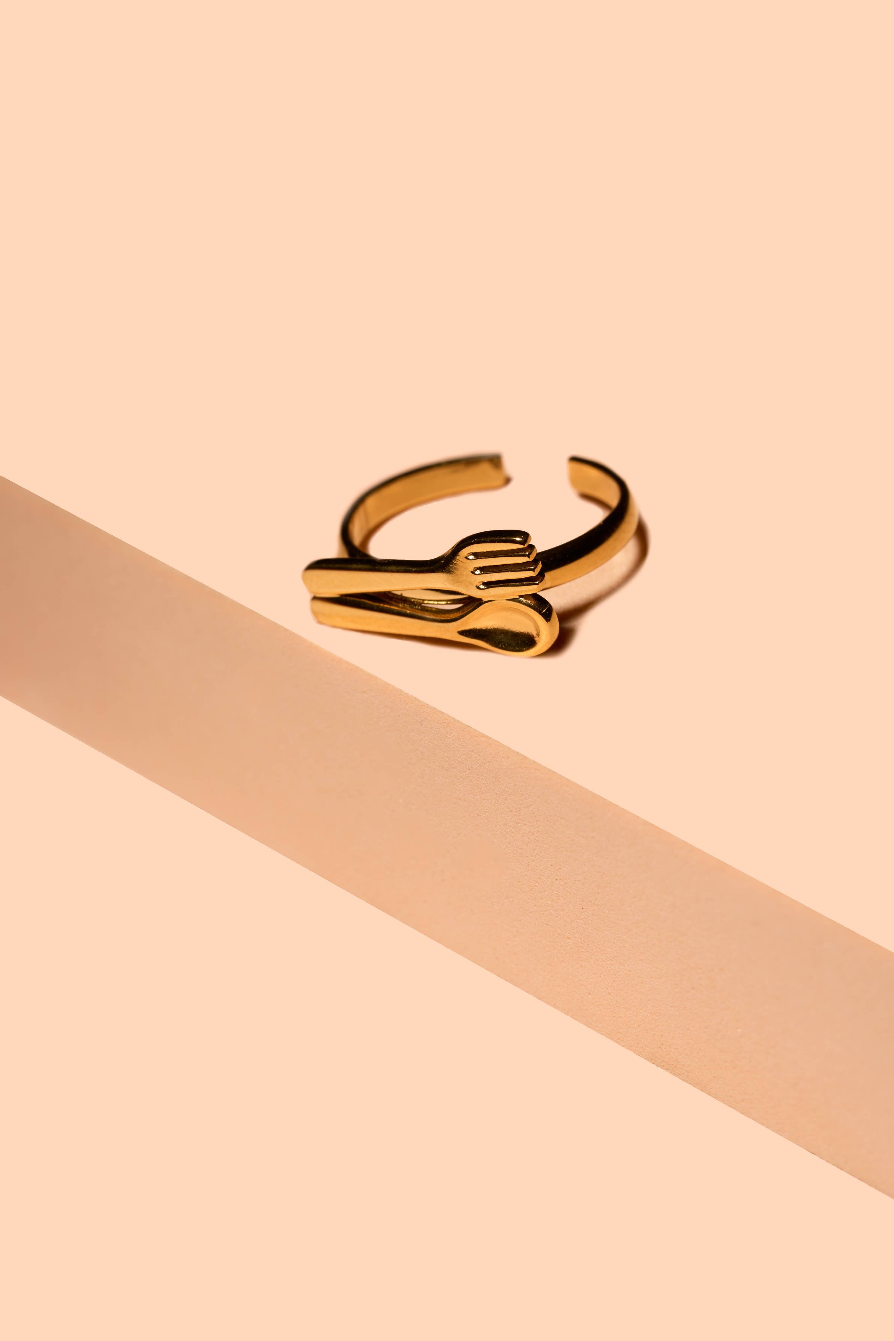 Supper Ring - 18k Gold Plated