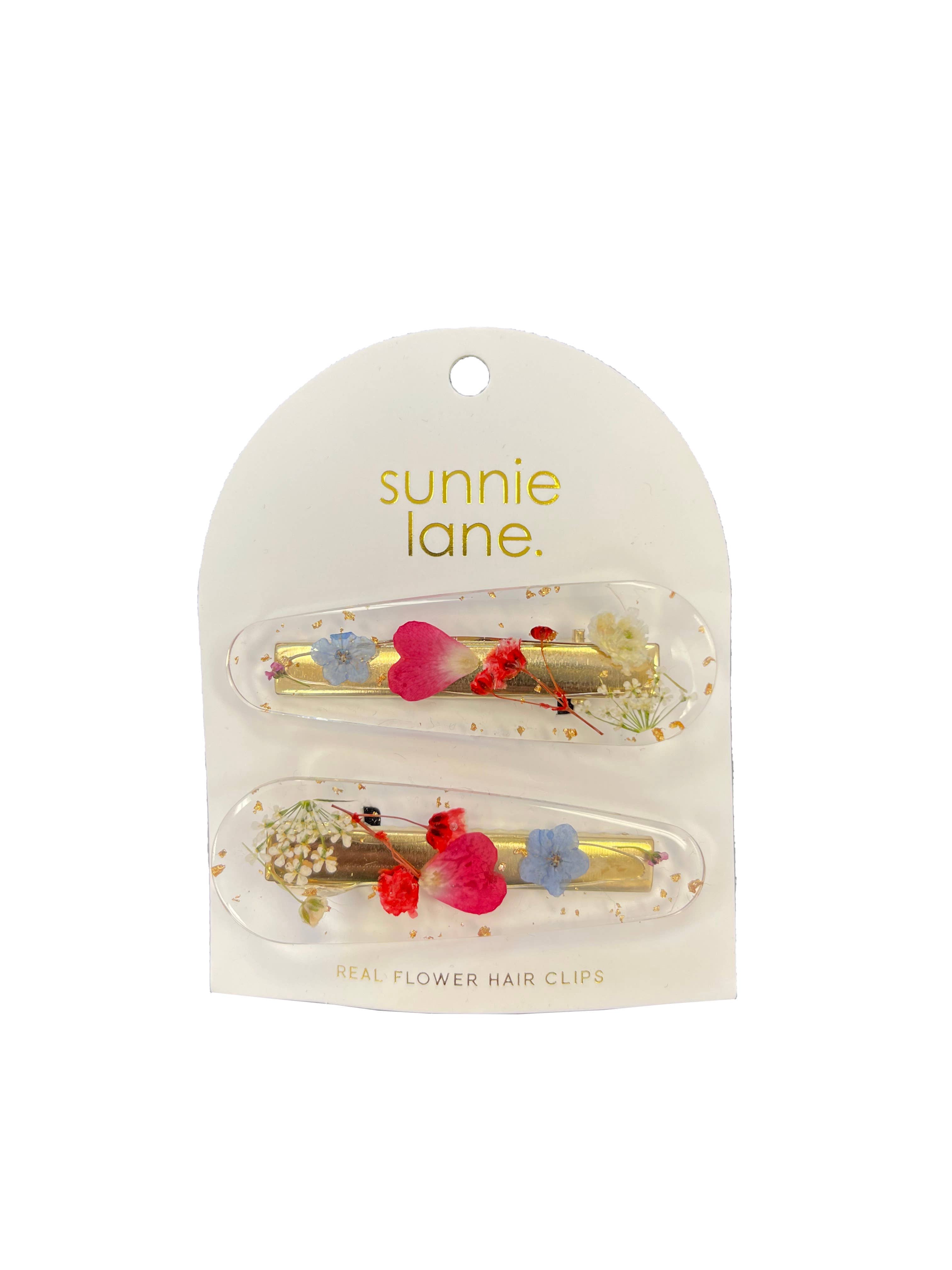 Flower Hair Clip - Real Pressed Flowers
