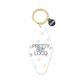 Pretty But Loco Printed Keychain
