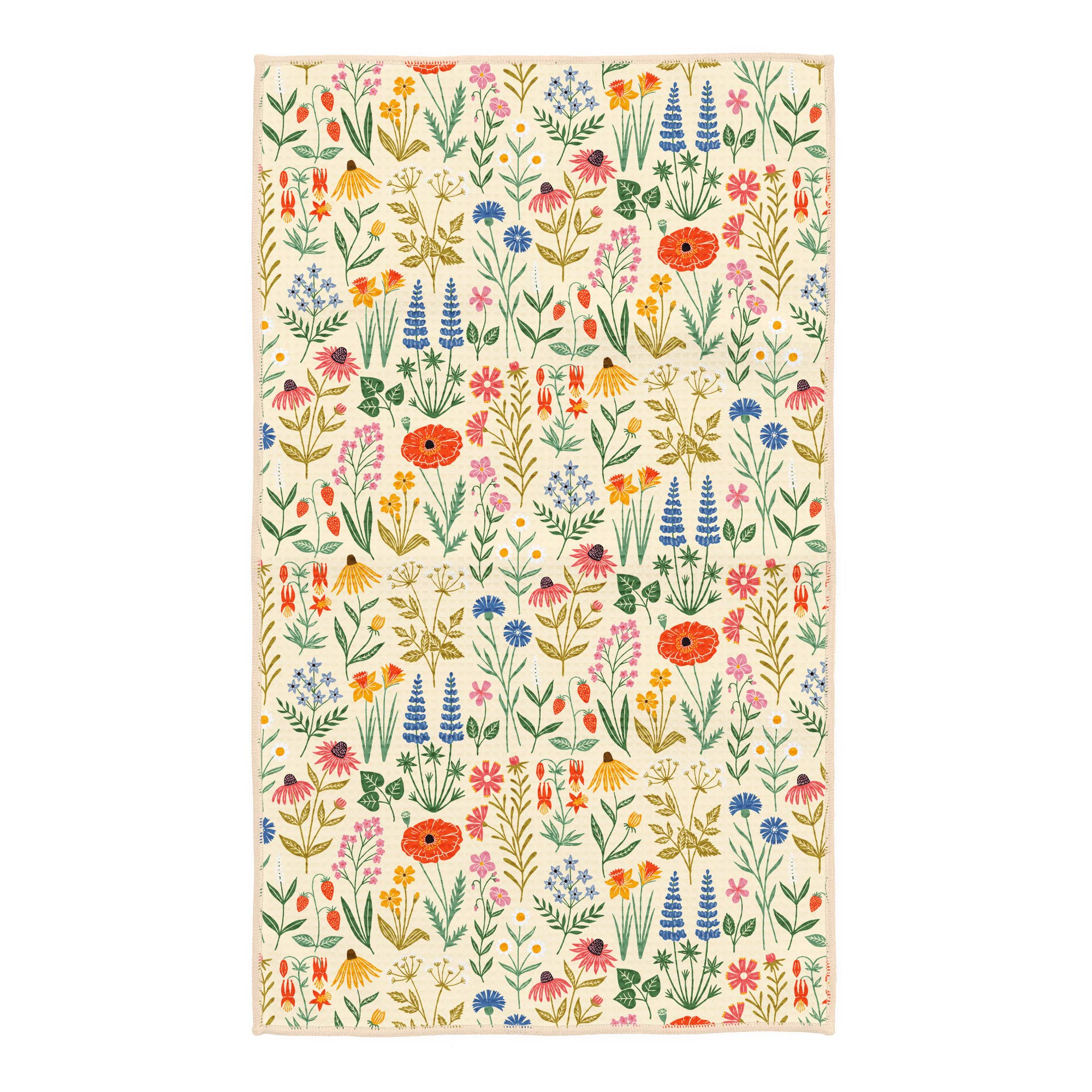 Kitchen Tea Towel Quick Dry | Wildflower Wonder