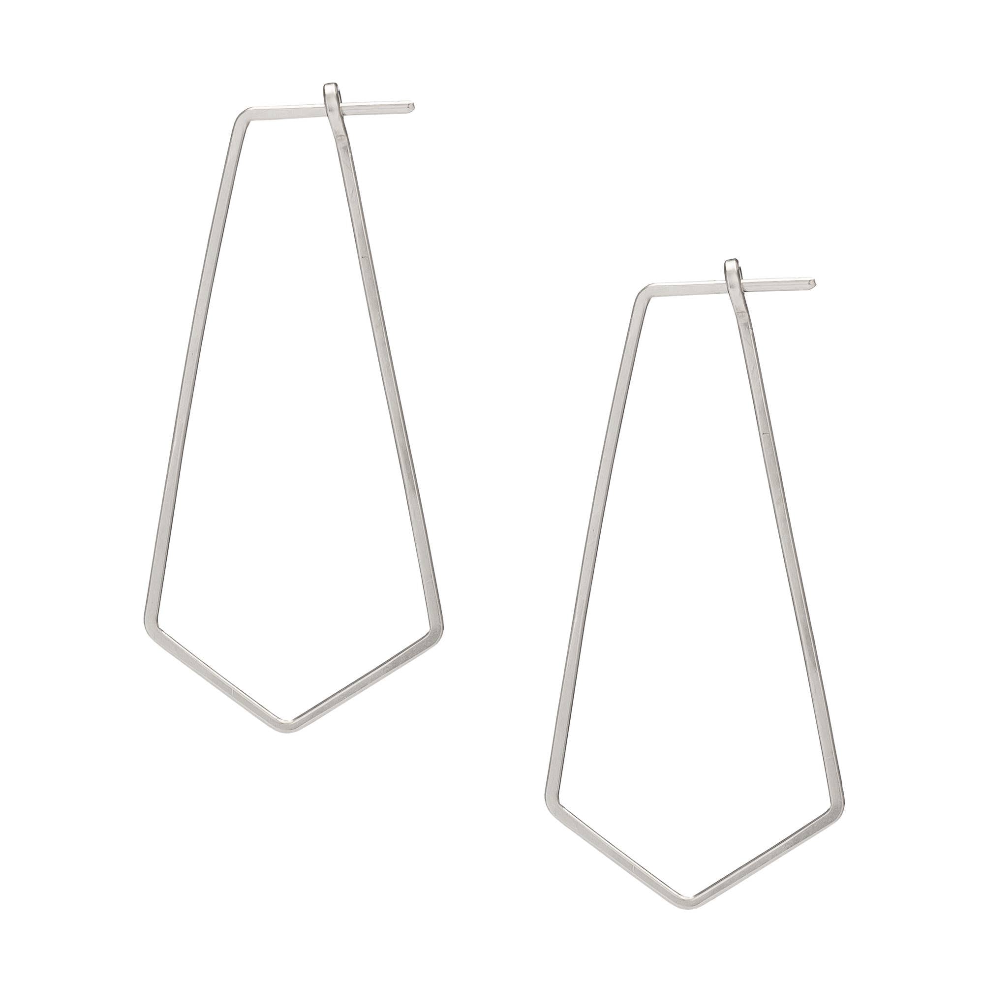 PRISM Minimal Hoop Earrings - gold filled
