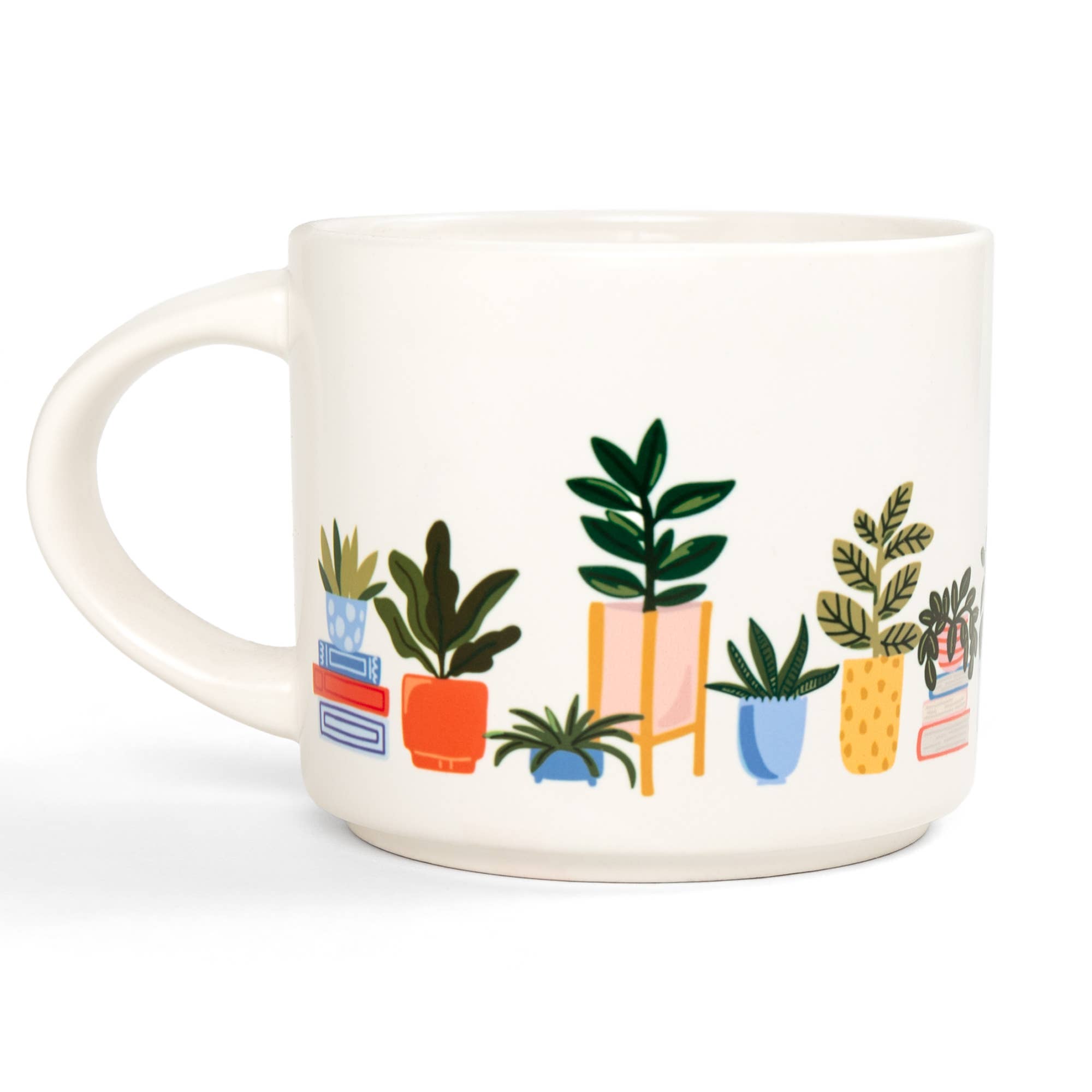 Potted Plants Large Ceramic Mug