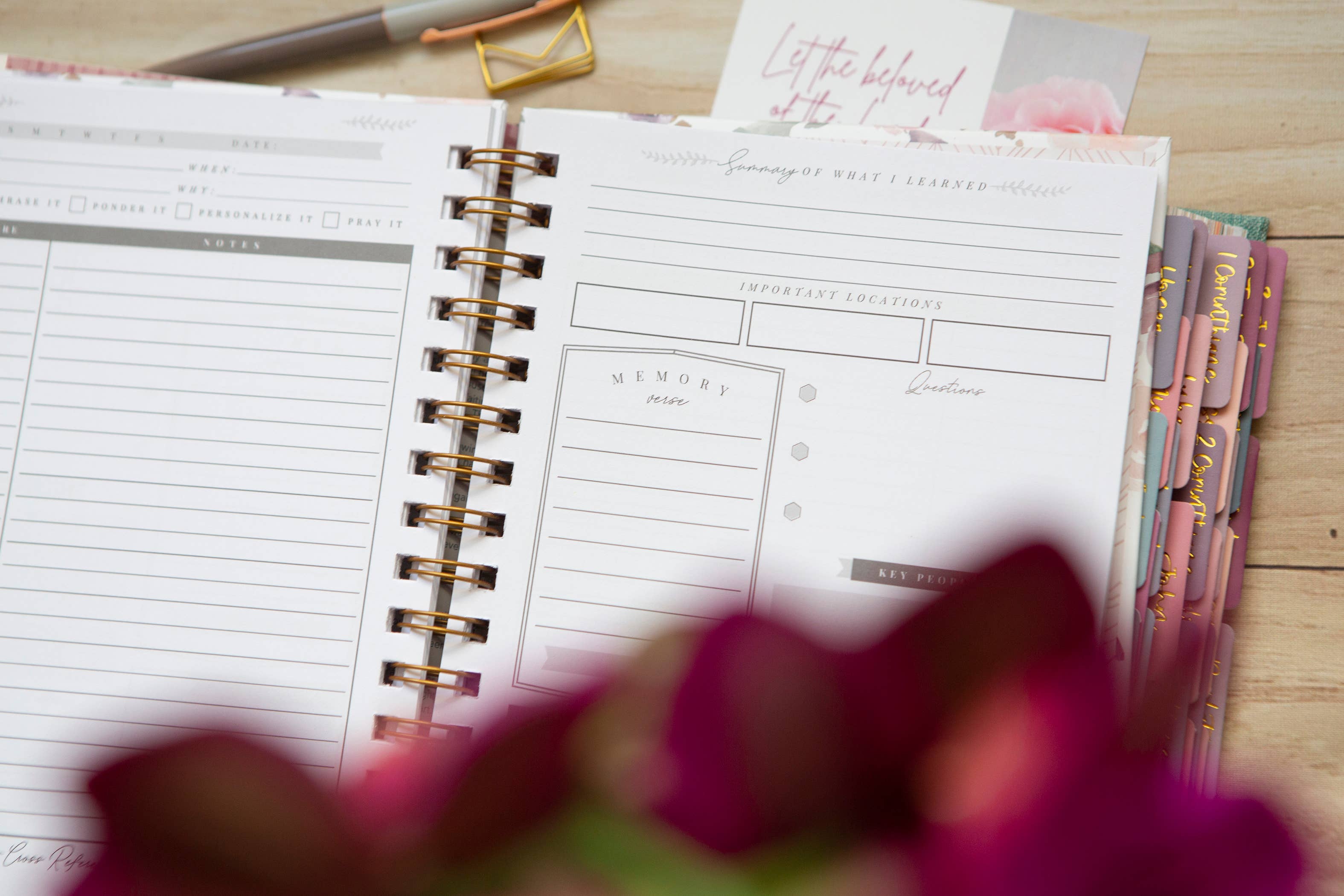 Bible Study Journal | Verse Mapping Journal