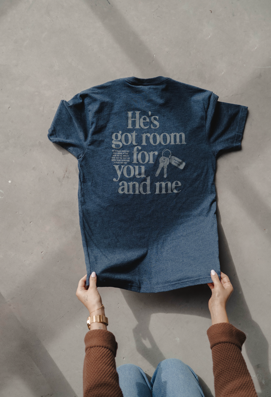 He's Got Room Tee- Mens | Unisex Christian Tee