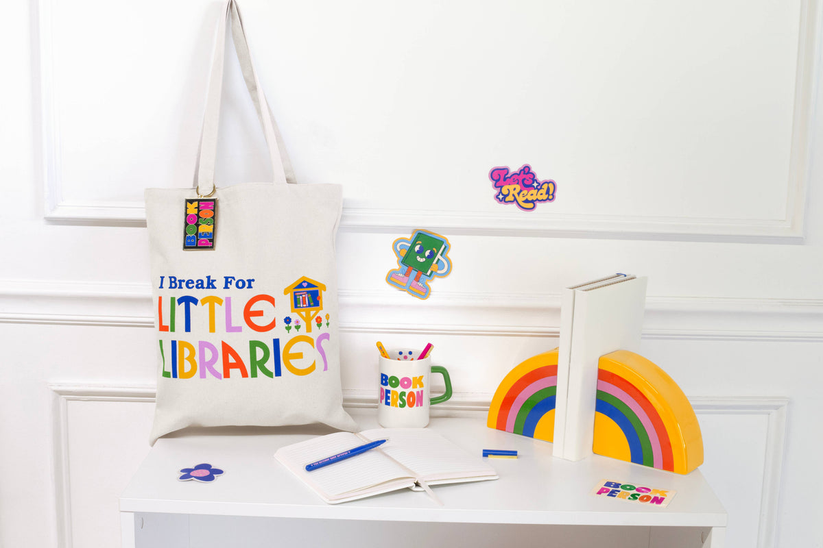 Canvas Tote, Little Libraries