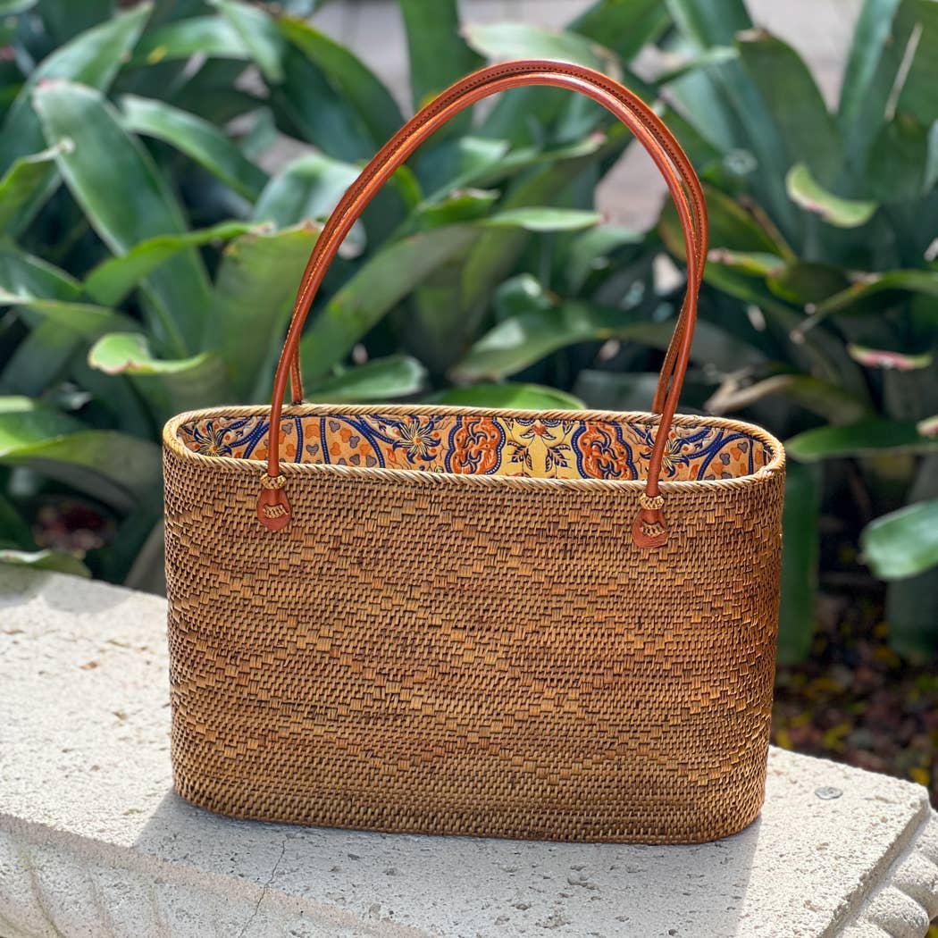 Ata Vine Tote Bag - small