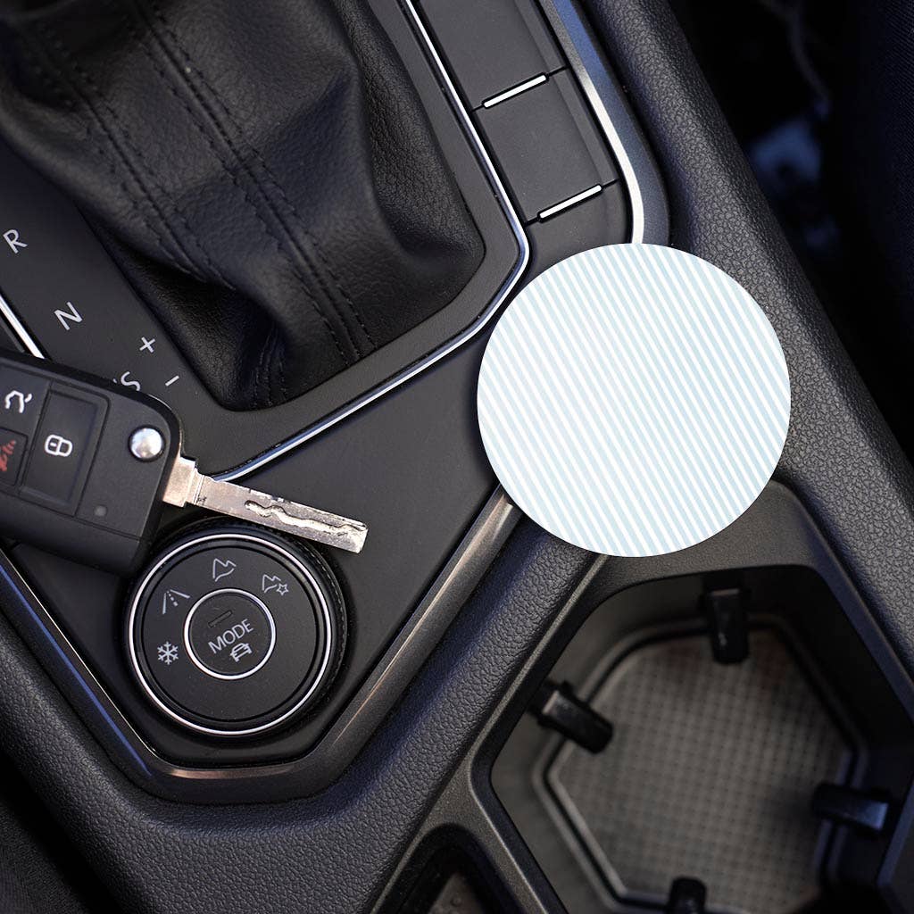 Striped Chic Car Coaster