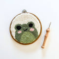 Frog Punch Needle Kit