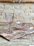 Rouen Blush Goblet