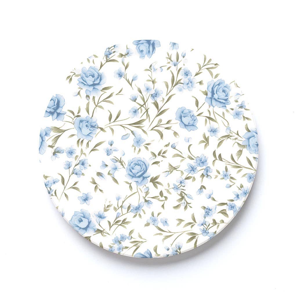 Floral Pattern Chinoiserie Car Coaster