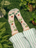 Plant Lover Cotton Crew Socks