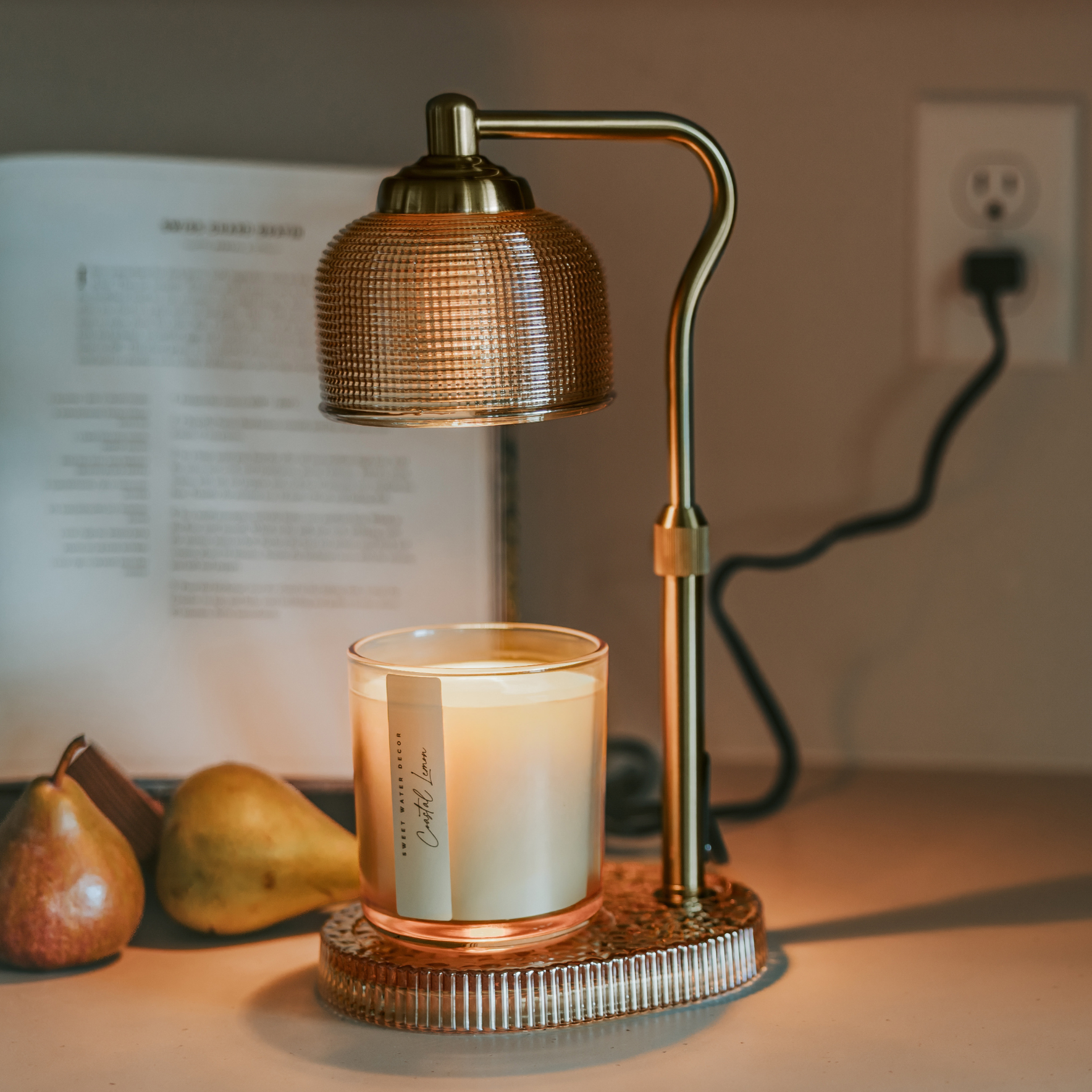Elegant Lamp Candle Warmer