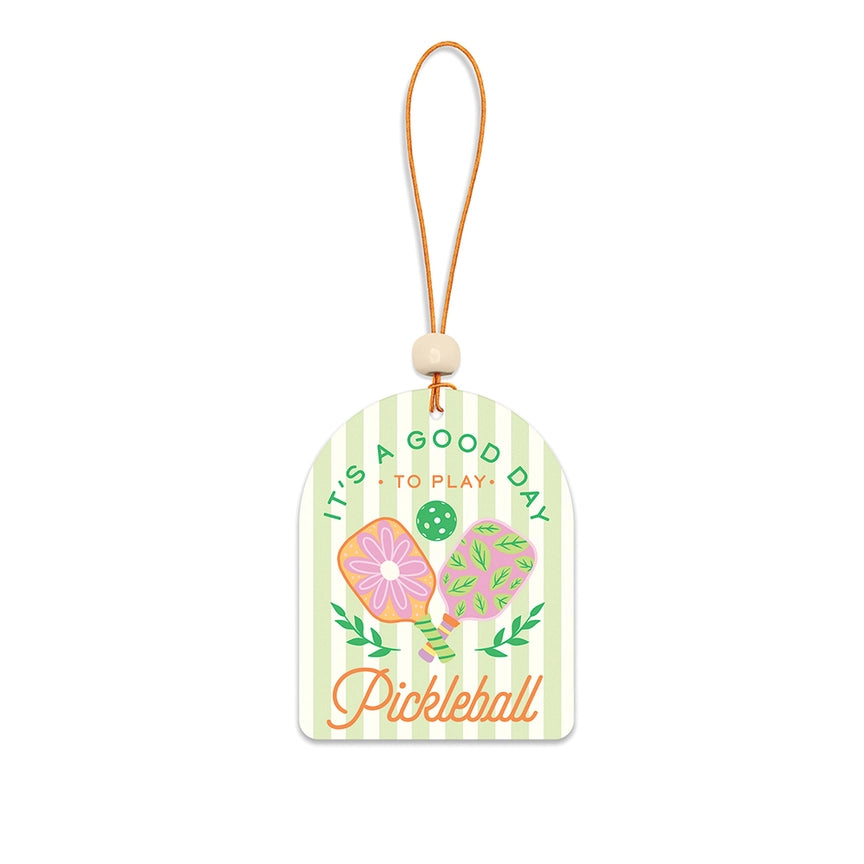 Pickleball Car Air Freshener